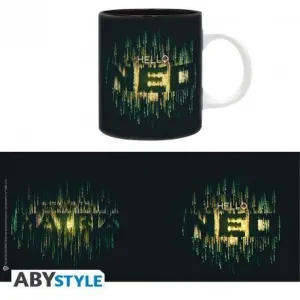 THE MATRIX TAZA HELLO NEO