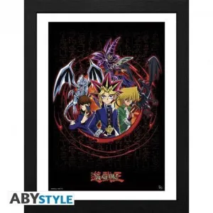 YU-GI-OH! PÓSTER ENMARCADO JOEY YUGI KAIBA YU-GI-OH! PÓSTER ENMARCADO JOEY YUGI KAIBA