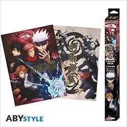 POSTER JUJUTSU KAISEN SET 2 POSTER CHIBI GRUPO Y ESCUELA POSTER JUJUTSU KAISEN SET 2 POSTER CHIBI GRUPO Y ESCUELA