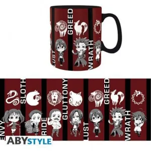 THE SEVEN DEADLY SINS TAZA 460 CHIBI SINS