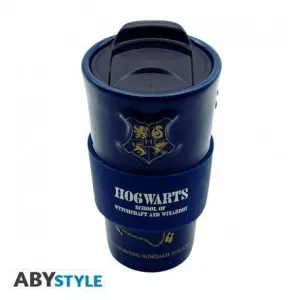 HARRY POTTER TAZA DE VIAJE CERAMICA HOGWARTS