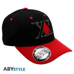 HUNTER X HUNTER GORRA EMBLEMA NEGRO Y ROJO