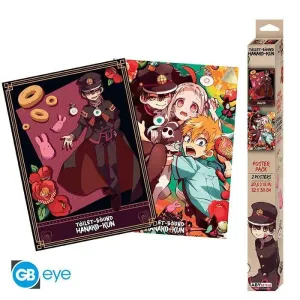 POSTER HANAKO-KUN EL FANTASMA DEL LAVABO ( SET 2 POSTERS 52X38 CM )