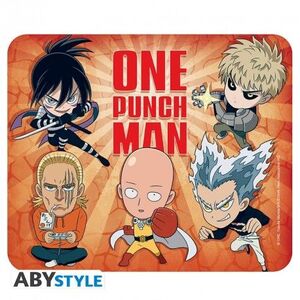 ONE PUNCH MAN ALFOMBRILLA DE RATÓN FLEXIBLE SAITAMA & CO