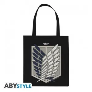 ATAQUE A LOS TITANES BOLSA DE TELA INSIGNIA DE EXPLORADOR