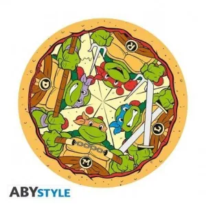 TORTUGAS NINJA ALFOMBRILLA DE RATÓN SUAVE PIZZA