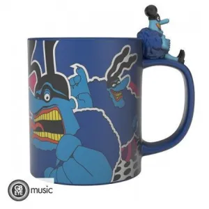 THE BEATLES TAZA ASA 3D BLUE MEANIE