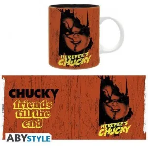 CHUCKY TAZA 320 ML AMIGOS HASTA EL FINAL
