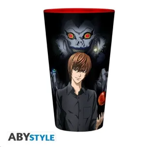 DEATH NOTE VASO GRANDE 400 ML LIGHT Y MISA