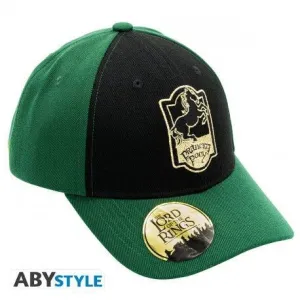 EL SEÑOR DE LOS ANILLOS GORRA NEGRA Y VERDE PONI RAMPANTE