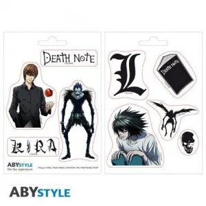 DEATH NOTE PEGATINAS 16X11 CM / 2 HOJAS DEATH NOTE ICONS