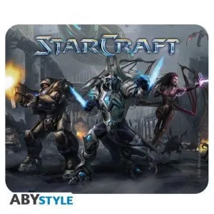 STARCRAFT ALFOMBRILLA DE RATÓN FLEXIBLE ARTANIS, KERRIGAN Y RAYNOR