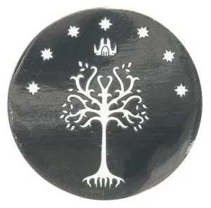 EL SEÑOR DE LOS ANILLOS PIN ÁRBOL BLANCO