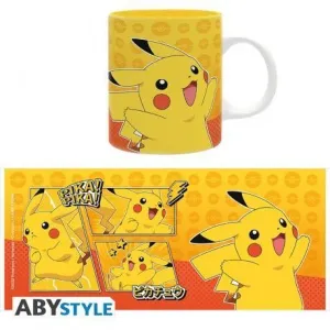 POKEMON TAZA 320 ML HISTORIETA PIKACHU