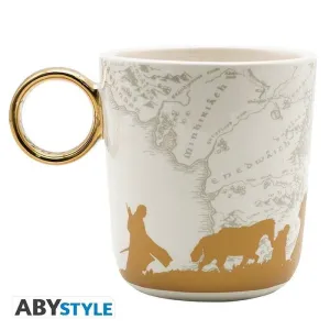 EL SEÑOR DE LOS ANILLOS TAZA ASA 3D ANILLO ÚNICO