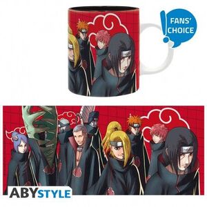 NARUTO SHIPPUDEN TAZA 320 ML OBRA AKATSUKI