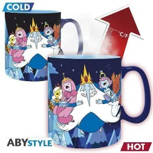 HORA DE AVENTURAS TAZA SENSITIVA AL CALOR 460 ML