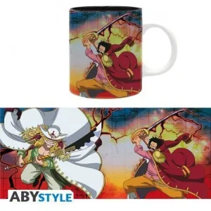 ONE PIECE TAZA 320 ML ROGER VS WHITEBEARD