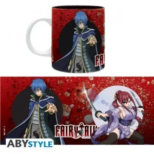 FAIRY TAIL TAZA 320 ML ERZA & JELLAL