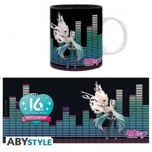 HATSUNE MIKU TAZA 320 ML FELIZ 16 CUMPLEAÑOS