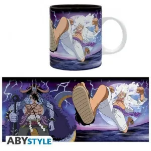 ONE PIECE TAZA 320 ML LUFFY VS KAIDOU
