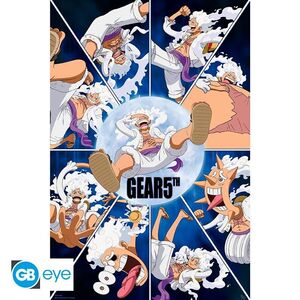 POSTER ONE PIECE ENGRANAJE 5 LOONEY 61 X 91,5