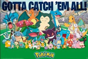 POSTER POKEMON FAVORITOS DE TODOS LOS TIEMPOS 61 X 91