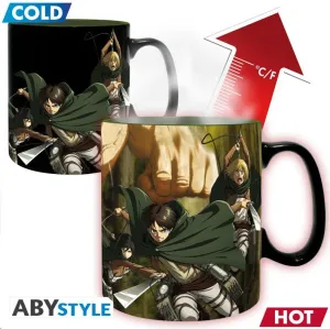 ATAQUE A LOS TITANES TAZA SENSITIVA AL 460ML TITAN S3