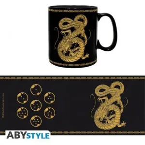 DRAGON BALL TAZA 460 ML SHENRON DORADO