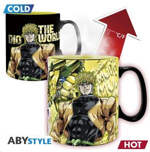 JOJO´S BIZARRE ADVENTURE TAZA SENSITIVA AL CALOR 460 ML JOTARODIO