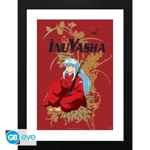 INUYASHA LÁMINA ENMARCADA INUYASHA (30X40)