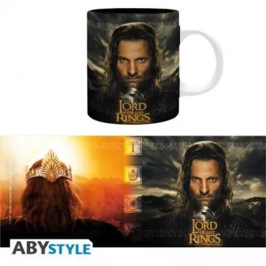 EL SEÑOR DE LOS ANILLOS TAZA 320 ML ARAGORN