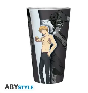 CHAINSAW MAN VASO GRANDE 400 ML TRÍO
