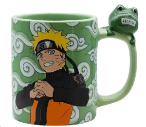 NARUTO SHIPPUDEN - TAZA 3D - NARUTO Y GAMA-CHAN