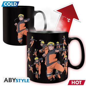 NARUTO SHIPPUDEN TAZA TÉRMICA 460 ML                       