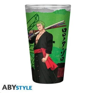 ONE PIECE VASO GRANDE 400ML ZORO