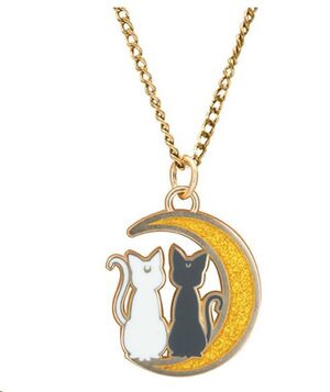SAILON MOON COLLAR GATOS DE LA LUNA