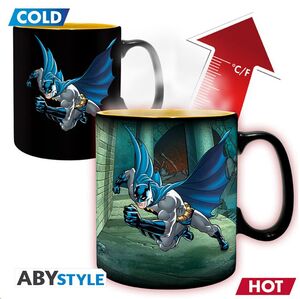 DC COMICS TAZA SENSITIVA AL CALOR 460 ML BATMAN Y JOKER
