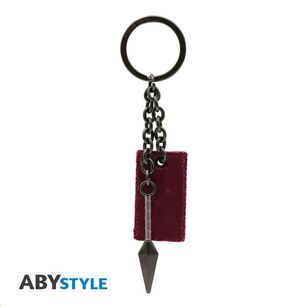 NARUTO SHIPPUDEN LLAVERO 3D KUNAI Y ETIQUETA EXPLOSIVA