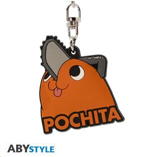 CHAINSAW MAN LLAVERO PVC POCHITA