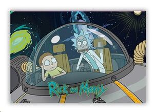 RICK & MORTY IMÁN RICK & MORTY
