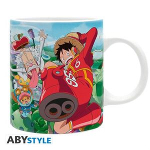 ONE PIECE TAZA 320 ML LUFFY & VEGAPUNK