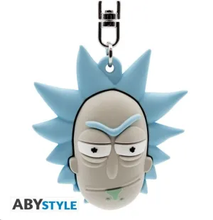 RICK Y MORTY LLAVERO 3D RICK SANCHEZ