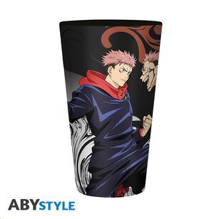 JUJUTSU KAISEN-VASO XXL-400ML ITADORI VS SUKUNA