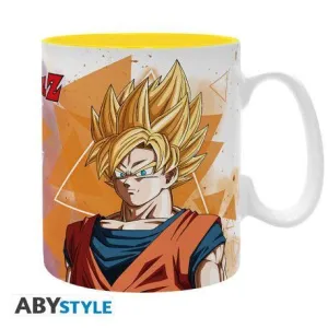 DRAGON BALL Z TAZA GOKU Y VEGETA 460 ML