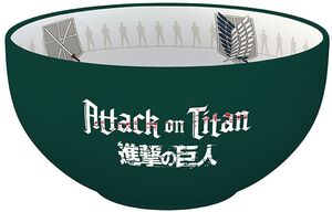 ATAQUE A LOS TITANES BOWL 600 ML S3 EMBLEMS