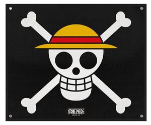 ONE PIECE BANDERA DE TELA 50X60CM                                          