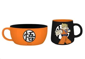 DRAGON BALL SET DESAYUNO BOWL + TAZA GOKU