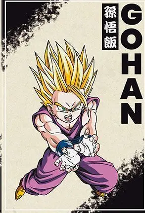 DRAGON BALL - IMÁN ESTANDAR - DBZ/ GOHAN