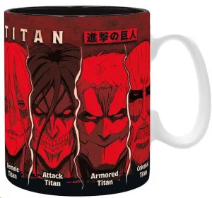 ATAQUE A LOS TITANES - TAZA - 460 ML - LOS TITANES